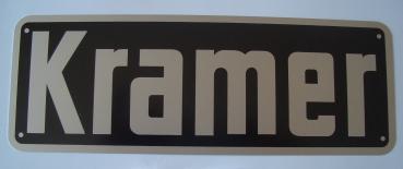 Schild für Kramer 244 mm x 88 mm