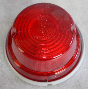Anbauleuchte (1-Kammerleuchte) Hella Lichtscheibe rot Ø 78 mm
