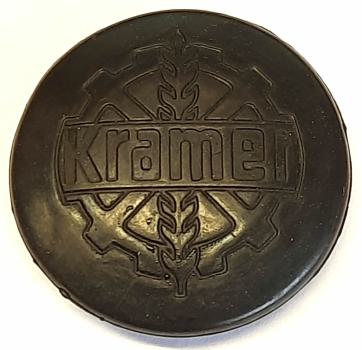 Abdeckkappe mit Kramer Emblem Ø 50 mm für Lenkrad