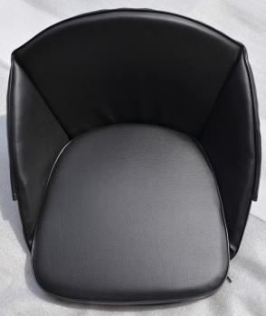 Traktor - Sitzkissen Hochlehner schwarz