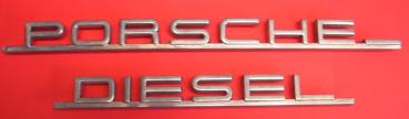 Schriftzug "PORSCHE-DIESEL" für Porsche-Diesel Traktor