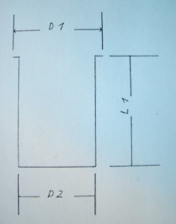 Tankeinhängsieb (aus Messing) N.W. 40