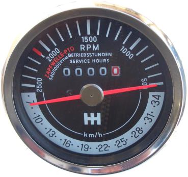 Traktormeter passend für IHC links drehend bis 34 km/h