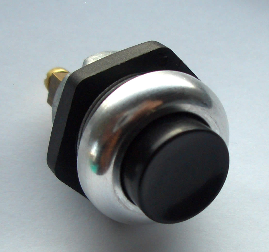 Oldtimer Jehle - Anlassdruckknopf-Schalter (Alurand)