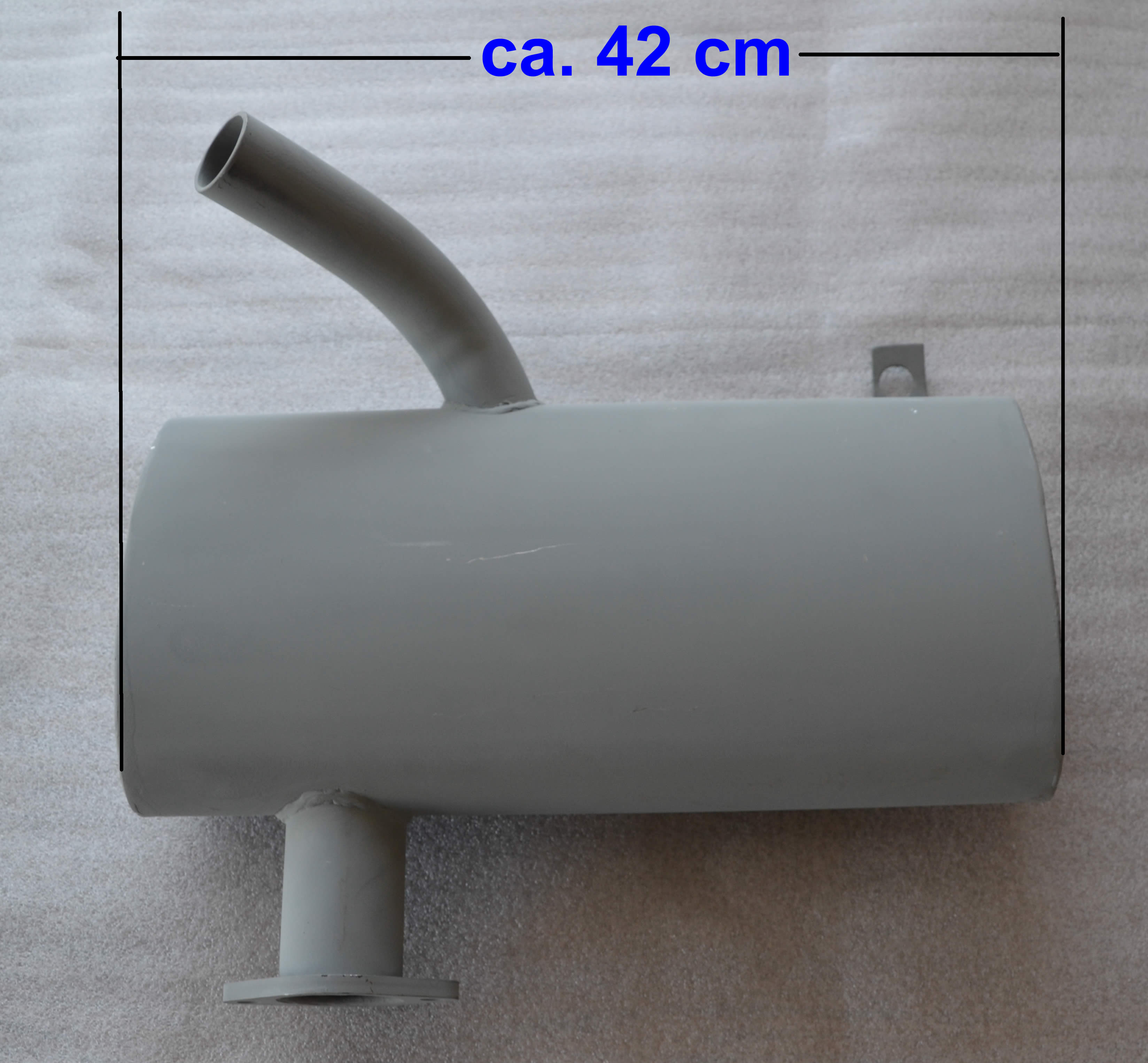 Oldtimer Jehle - Auspufftopf für Güldner G-Serie 3 und 4 Zylinder