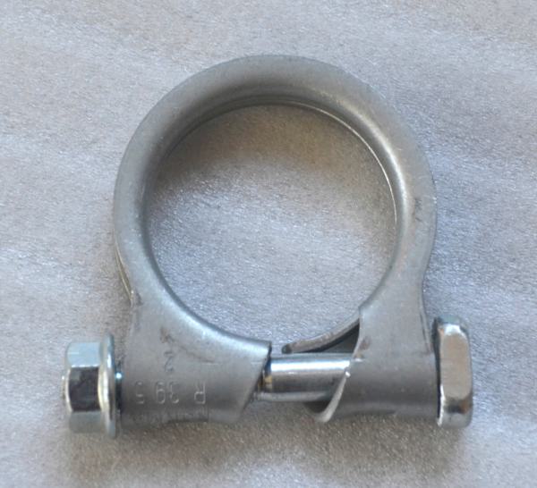 Metallschelle für Auspuff ca. 40 mm - 37 mm