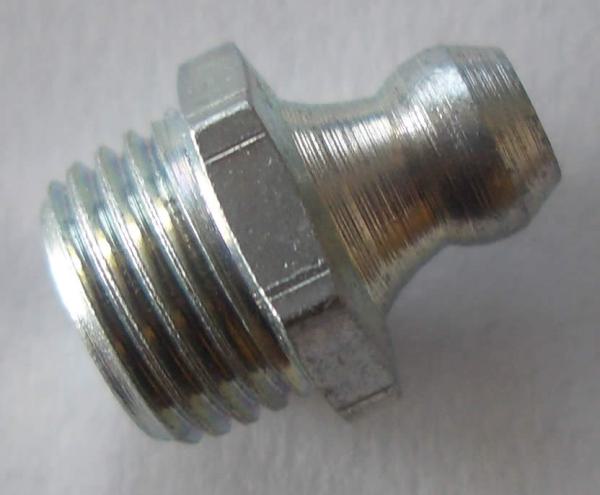 Kegelschmiernippel DIN 71412 A (H1) M10 x 1,0 Stahl verzinkt