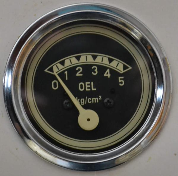 Öldruckmanometer mechanisch Einbaumaß 60 mm