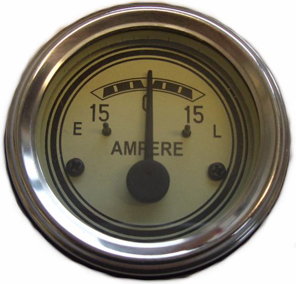 Ampermeter Einbaumaß 52 mm