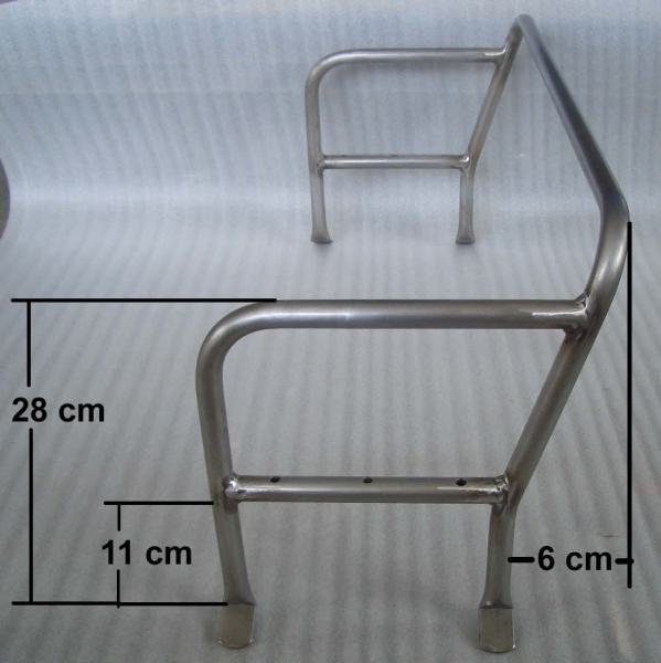 Sitzgestell Länge 74 cm