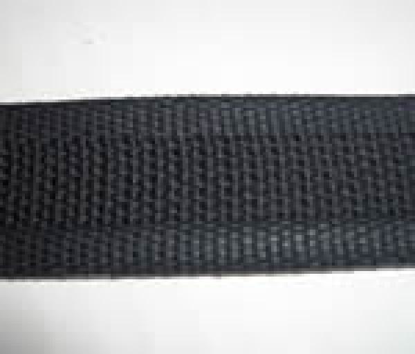 Haubenauflageband schwarz ca 25 mm breit