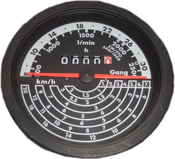 Traktormeter passend für IHC rechts drehend bis 32 km/h